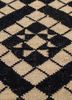 alhambra grey and black wool flat weaves Rug - CloseUp alhambra grey and black wool flat weaves Rug - CloseUp