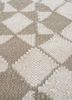 alhambra ivory wool flat weaves Rug - CloseUp alhambra ivory wool flat weaves Rug - CloseUp