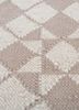 alhambra ivory wool flat weaves Rug - CloseUp