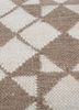 alhambra ivory wool flat weaves Rug - CloseUp