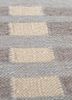 checkers grey and black wool flat weaves Rug - CloseUp checkers grey and black wool flat weaves Rug - CloseUp