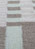 checkers grey and black wool flat weaves Rug - CloseUp checkers grey and black wool flat weaves Rug - CloseUp