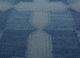 alhambra blue wool flat weaves Rug - CloseUp