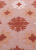 alhambra pink and purple wool flat weaves Rug - CloseUp