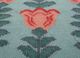 orenda blue wool flat weaves Rug - CloseUp