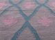 alhambra pink and purple wool flat weaves Rug - CloseUp alhambra pink and purple wool flat weaves Rug - CloseUp