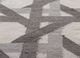 alhambra grey and black wool flat weaves Rug - CloseUp alhambra grey and black wool flat weaves Rug - CloseUp