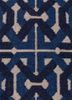 alhambra blue wool flat weaves Rug - CloseUp alhambra blue wool flat weaves Rug - CloseUp