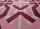 alhambra red and orange wool flat weaves Rug - CloseUp alhambra red and orange wool flat weaves Rug - CloseUp