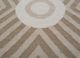 checkers gold wool flat weaves Rug - CloseUp checkers gold wool flat weaves Rug - CloseUp