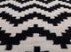 alhambra grey and black wool flat weaves Rug - CloseUp alhambra grey and black wool flat weaves Rug - CloseUp
