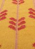 orenda gold wool flat weaves Rug - CloseUp