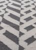 alhambra grey and black wool flat weaves Rug - CloseUp alhambra grey and black wool flat weaves Rug - CloseUp