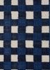 alhambra blue wool flat weaves Rug - CloseUp alhambra blue wool flat weaves Rug - CloseUp