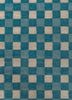 alhambra blue wool flat weaves Rug - CloseUp alhambra blue wool flat weaves Rug - CloseUp