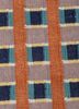 alhambra red and orange wool flat weaves Rug - CloseUp alhambra red and orange wool flat weaves Rug - CloseUp