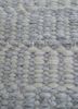 abrash grey and black wool flat weaves Rug - CloseUp abrash grey and black wool flat weaves Rug - CloseUp