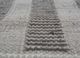 abrash grey and black wool flat weaves Rug - CloseUp abrash grey and black wool flat weaves Rug - CloseUp
