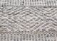 abrash grey and black wool flat weaves Rug - CloseUp