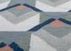 checkers ivory wool flat weaves Rug - CloseUp checkers ivory wool flat weaves Rug - CloseUp