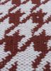 alhambra red and orange wool flat weaves Rug - CloseUp alhambra red and orange wool flat weaves Rug - CloseUp