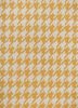 alhambra gold wool flat weaves Rug - CloseUp