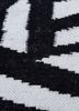 alhambra grey and black wool flat weaves Rug - CloseUp alhambra grey and black wool flat weaves Rug - CloseUp
