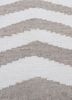 alhambra grey and black wool flat weaves Rug - CloseUp alhambra grey and black wool flat weaves Rug - CloseUp