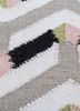 alhambra grey and black wool flat weaves Rug - CloseUp alhambra grey and black wool flat weaves Rug - CloseUp