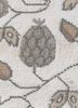 bedouin ivory wool flat weaves Rug - CloseUp