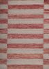 indusbar red and orange wool and viscose flat weaves Rug - CloseUp indusbar red and orange wool and viscose flat weaves Rug - CloseUp