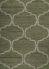 indusbar green wool and viscose flat weaves Rug - CloseUp indusbar green wool and viscose flat weaves Rug - CloseUp