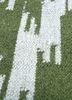 indusbar green wool and viscose flat weaves Rug - CloseUp indusbar green wool and viscose flat weaves Rug - CloseUp