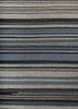 indusbar blue wool flat weaves Rug - CloseUp