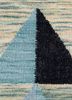indusbar grey and black wool and viscose flat weaves Rug - CloseUp indusbar grey and black wool and viscose flat weaves Rug - CloseUp