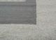 checkers ivory wool and viscose flat weaves Rug - CloseUp