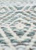 abrash multi wool and viscose flat weaves Rug - CloseUp