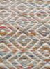 abrash gold wool and viscose flat weaves Rug - CloseUp abrash gold wool and viscose flat weaves Rug - CloseUp