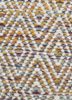 abrash pink and purple wool and viscose flat weaves Rug - CloseUp abrash pink and purple wool and viscose flat weaves Rug - CloseUp