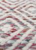 abrash blue wool and viscose flat weaves Rug - CloseUp