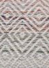 abrash grey and black wool and viscose flat weaves Rug - CloseUp