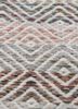 abrash blue wool and viscose flat weaves Rug - CloseUp abrash blue wool and viscose flat weaves Rug - CloseUp