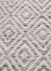 abrash pink and purple wool and viscose flat weaves Rug - CloseUp abrash pink and purple wool and viscose flat weaves Rug - CloseUp