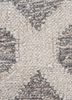 indusbar grey and black wool and viscose flat weaves Rug - CloseUp indusbar grey and black wool and viscose flat weaves Rug - CloseUp