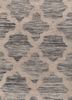 indusbar blue wool and viscose flat weaves Rug - CloseUp indusbar blue wool and viscose flat weaves Rug - CloseUp