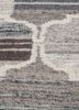 indusbar ivory wool and viscose flat weaves Rug - CloseUp