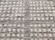 abrash grey and black wool and viscose flat weaves Rug - CloseUp