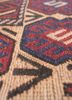 kiaan red and orange wool hand knotted Rug - CloseUp kiaan red and orange wool hand knotted Rug - CloseUp