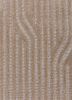 verve ivory acrylic hand knotted Rug - CloseUp