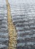 azalea blue bamboo silk hand knotted Rug - CloseUp azalea blue bamboo silk hand knotted Rug - CloseUp